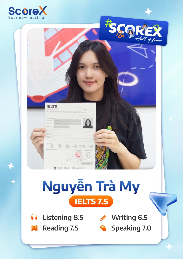 Nguyễn Trà My — IELTS 7.5